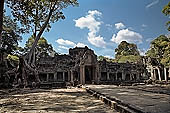 Preah Khan temple - east gopura of the third enclosure.